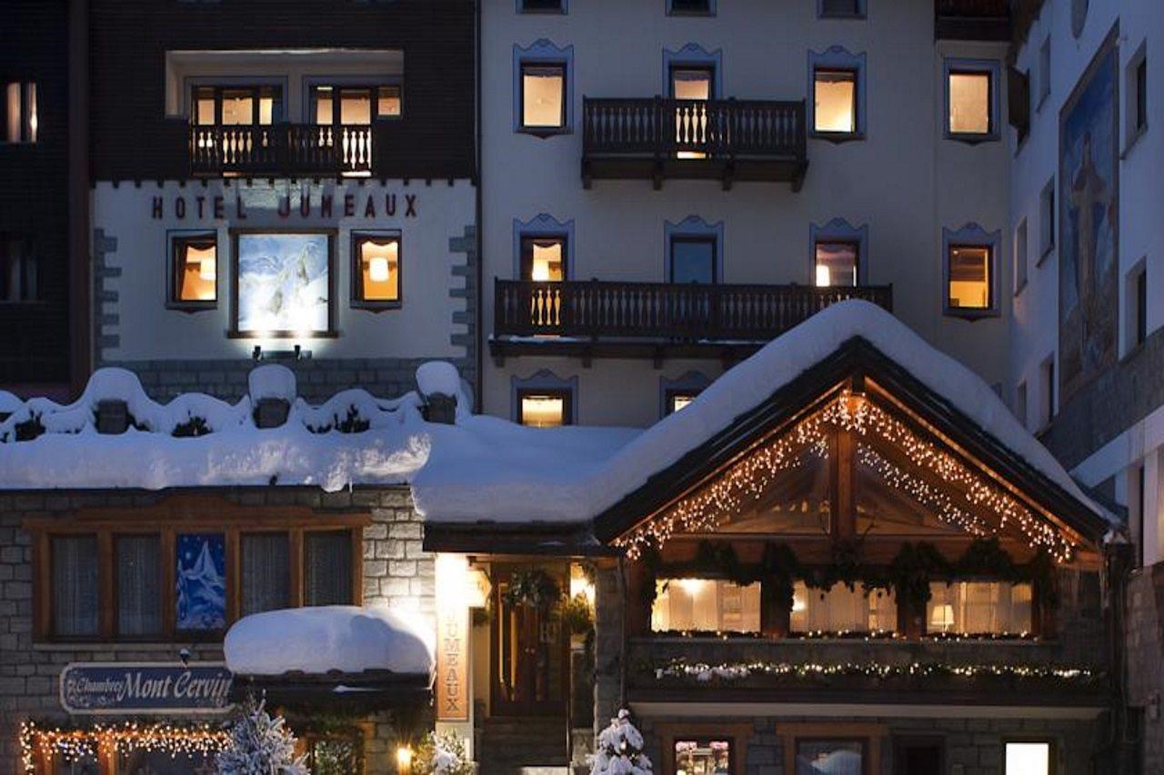Hotel Jumeaux Breuil-Cervinia Buitenkant foto